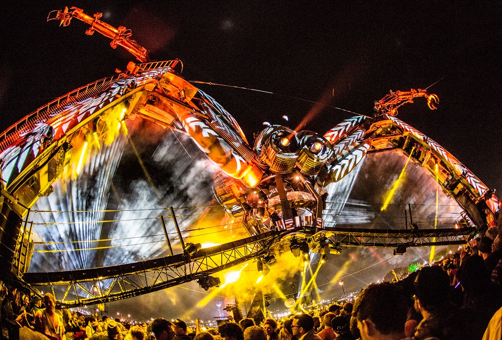 Avolites Ai servers pump up the party for Arcadia at Glastonbury